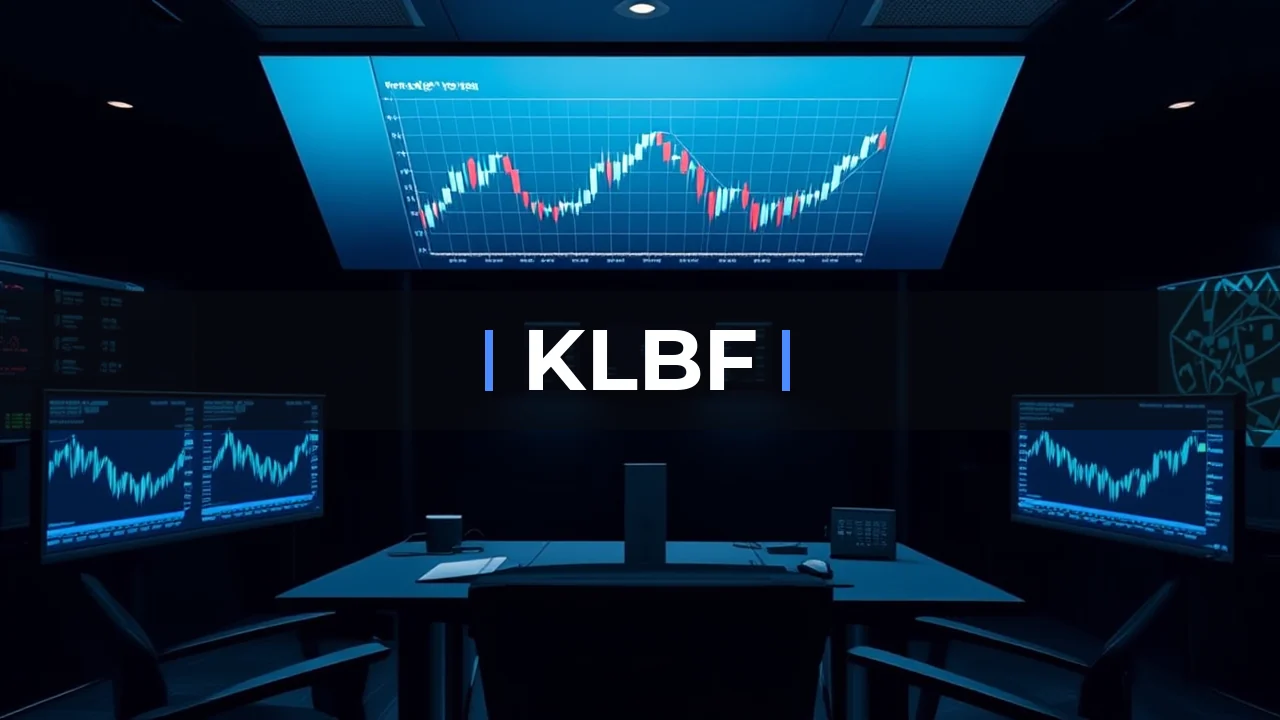 Cara Trading KLBF - Kalbe Farma